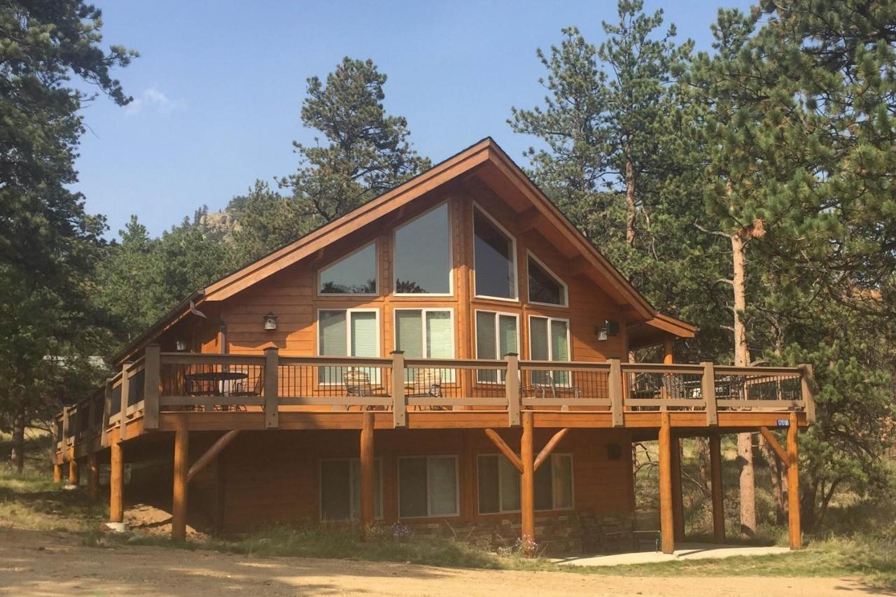 Twin Pines Cabin Estes Park Exteriör bild